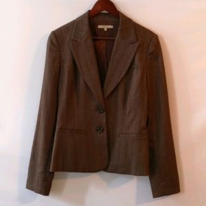 RW&CO Women's Career Blazer, Brown, 6, Like-New